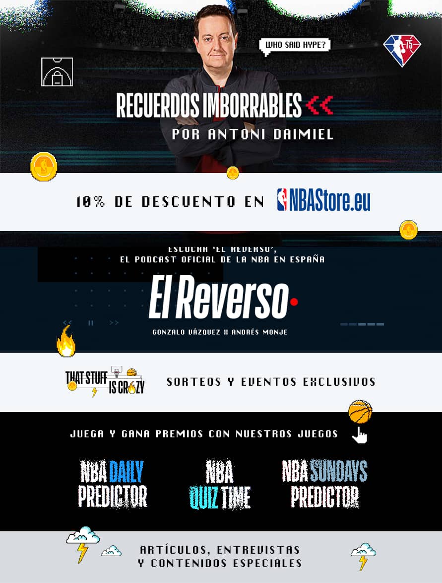 Regístrate ahora en la comunidad oficial de la NBA en España