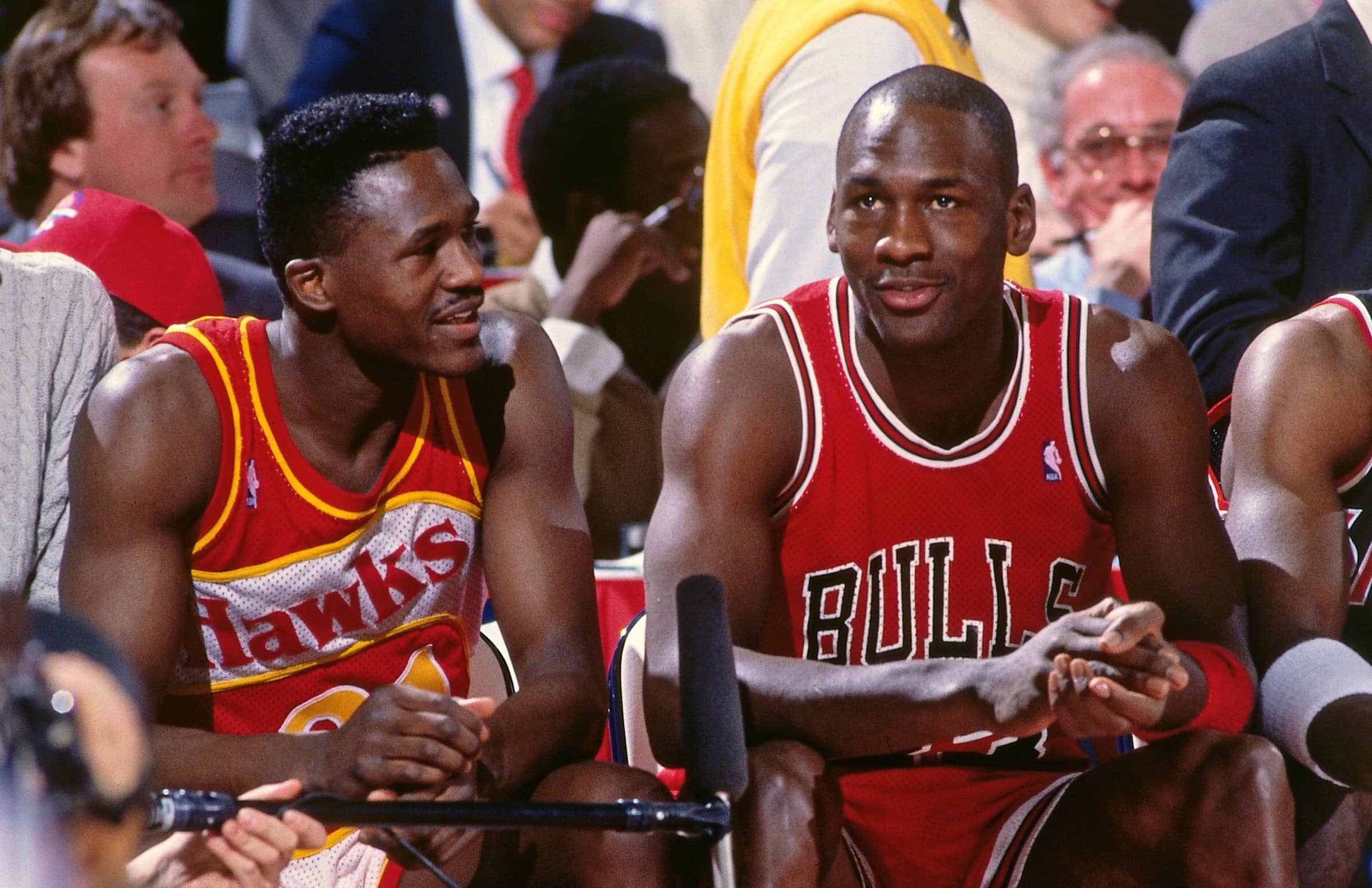 Michael Jordan Dominique Wilkings consurso mates NBA