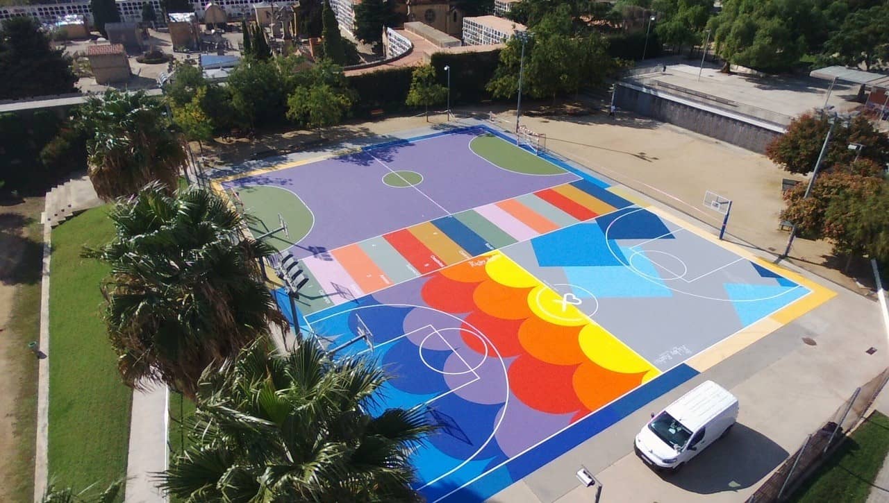 Ricky Rubio Foundation rehabilitación pista Pau Casals El Masnou