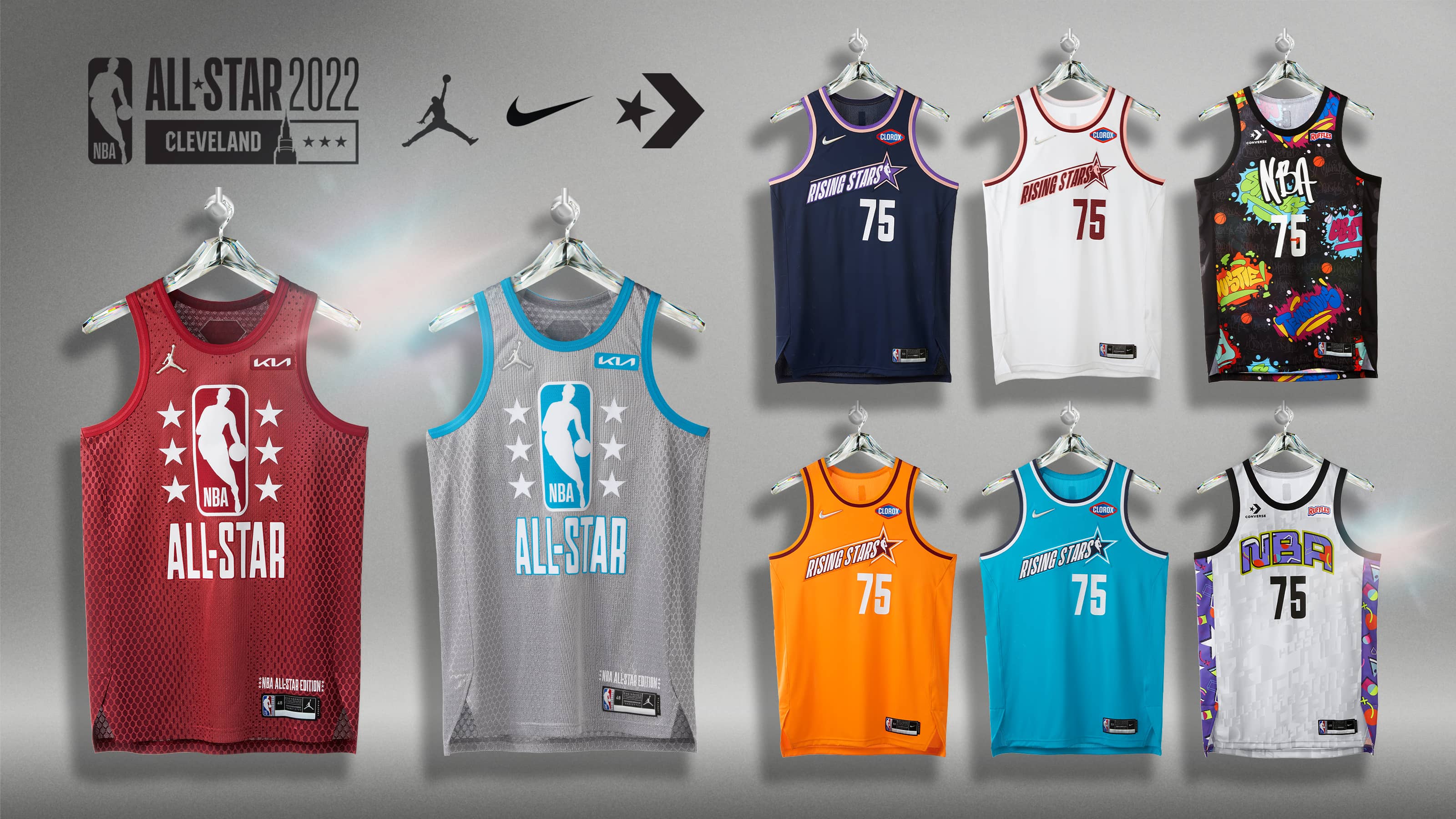 mow Fortress equation Todas las camisetas del NBA All-Star 2022 | NBA ID
