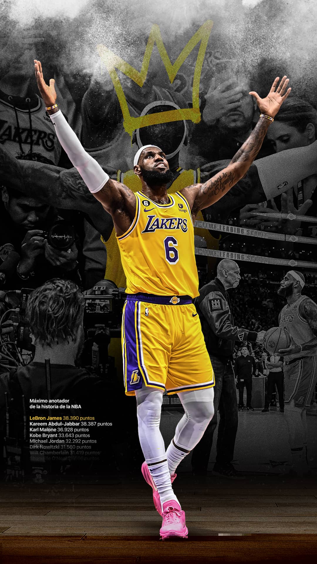 Hecho para recordar chasquido pico Wallpapers Los Angeles Lakers | NBA ID