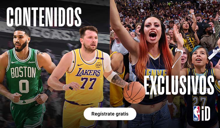 Contenido NBA oficial castellano Regístrate gratis en NBA ID y disfruta de todas las ventajas de ser miembro